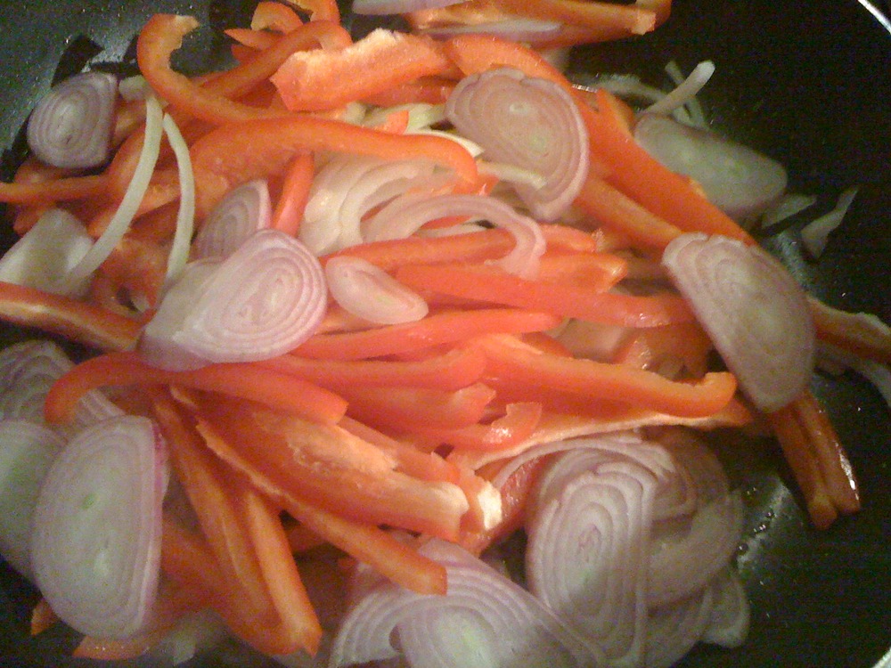Peppers and Onions